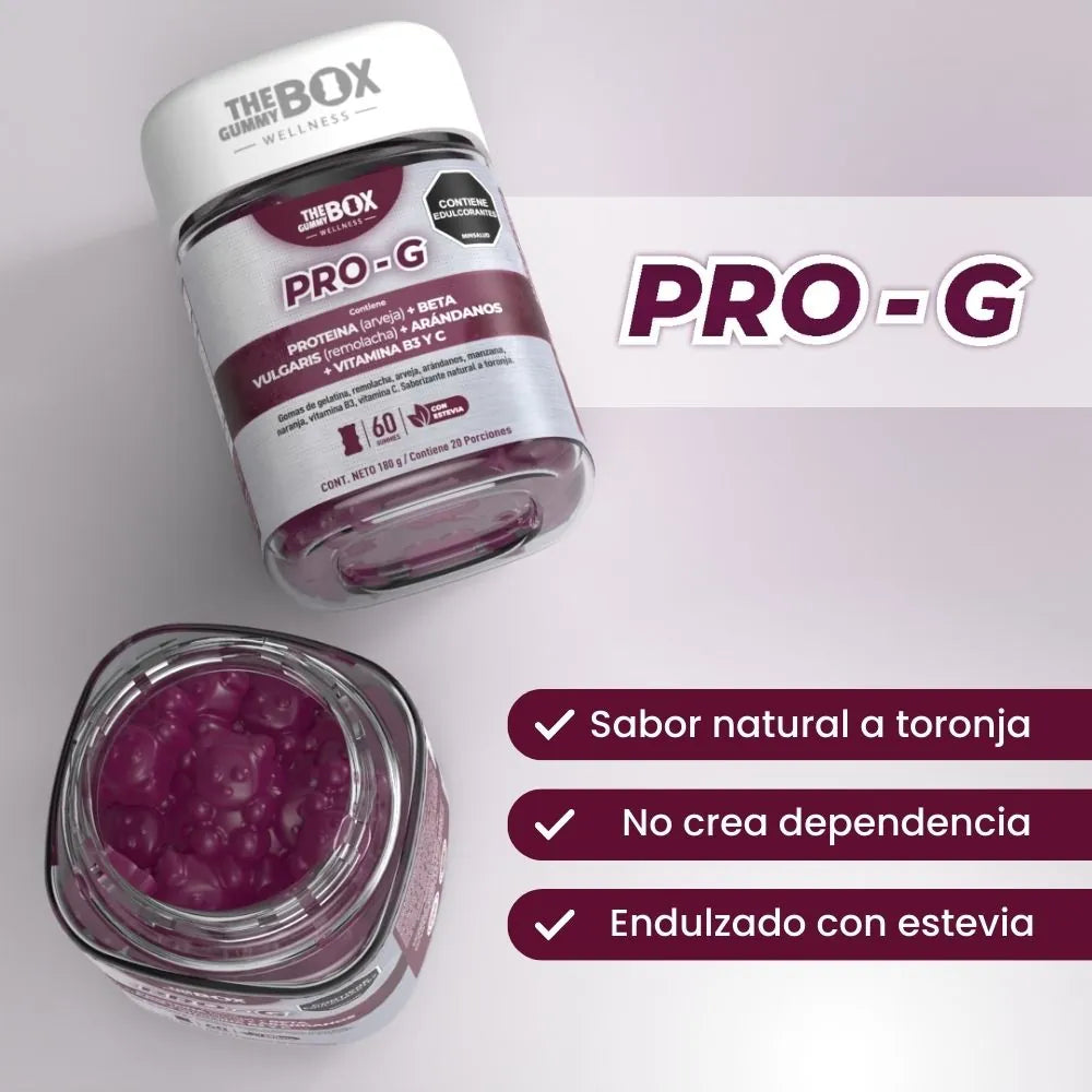 Pro-G en gomitas 🫐 - SUB