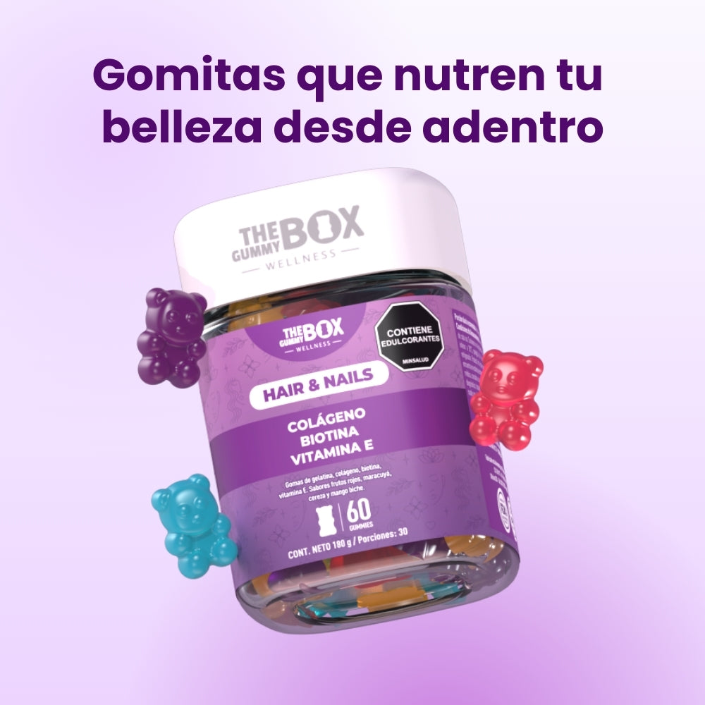 Colageno y biotina en gomitas 💅🏻 - GA